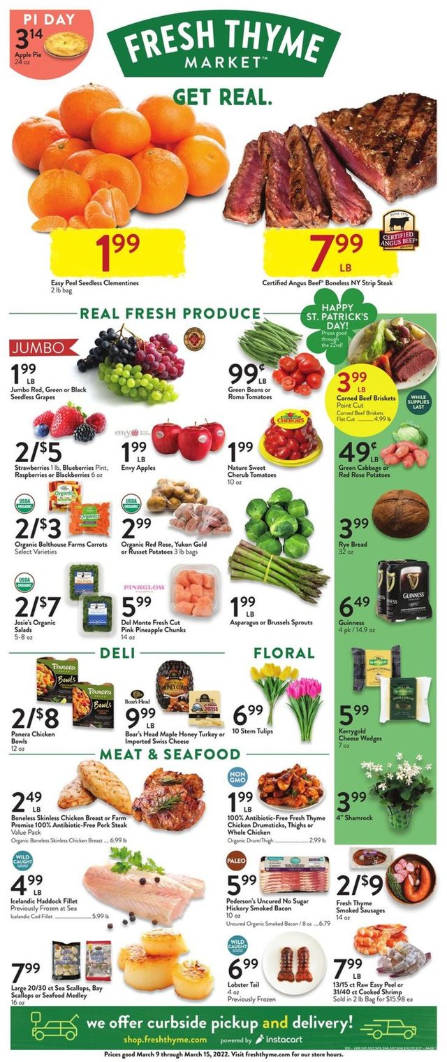 Fresh Thyme Ad from 03/09/2022