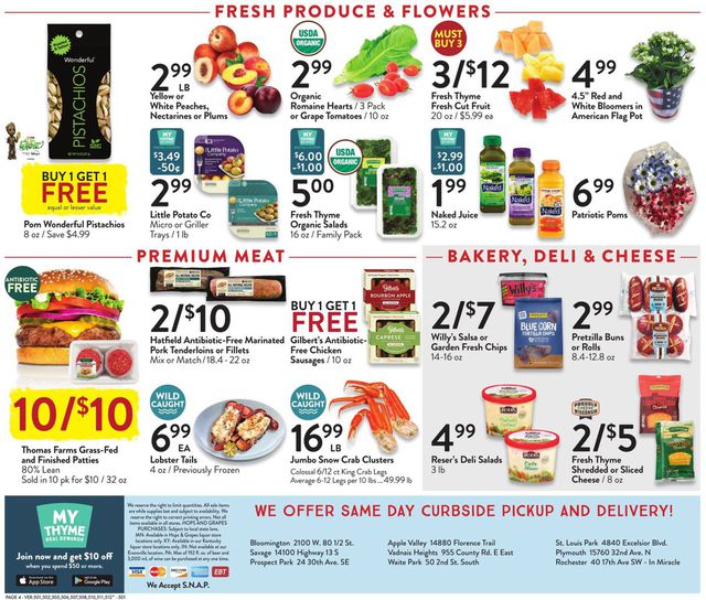 Fresh Thyme Ad from 06/29/2022
