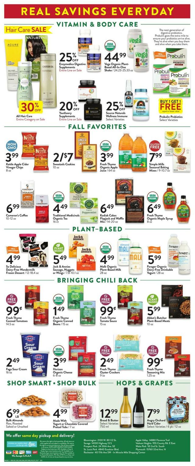 Fresh Thyme Ad from 09/21/2022