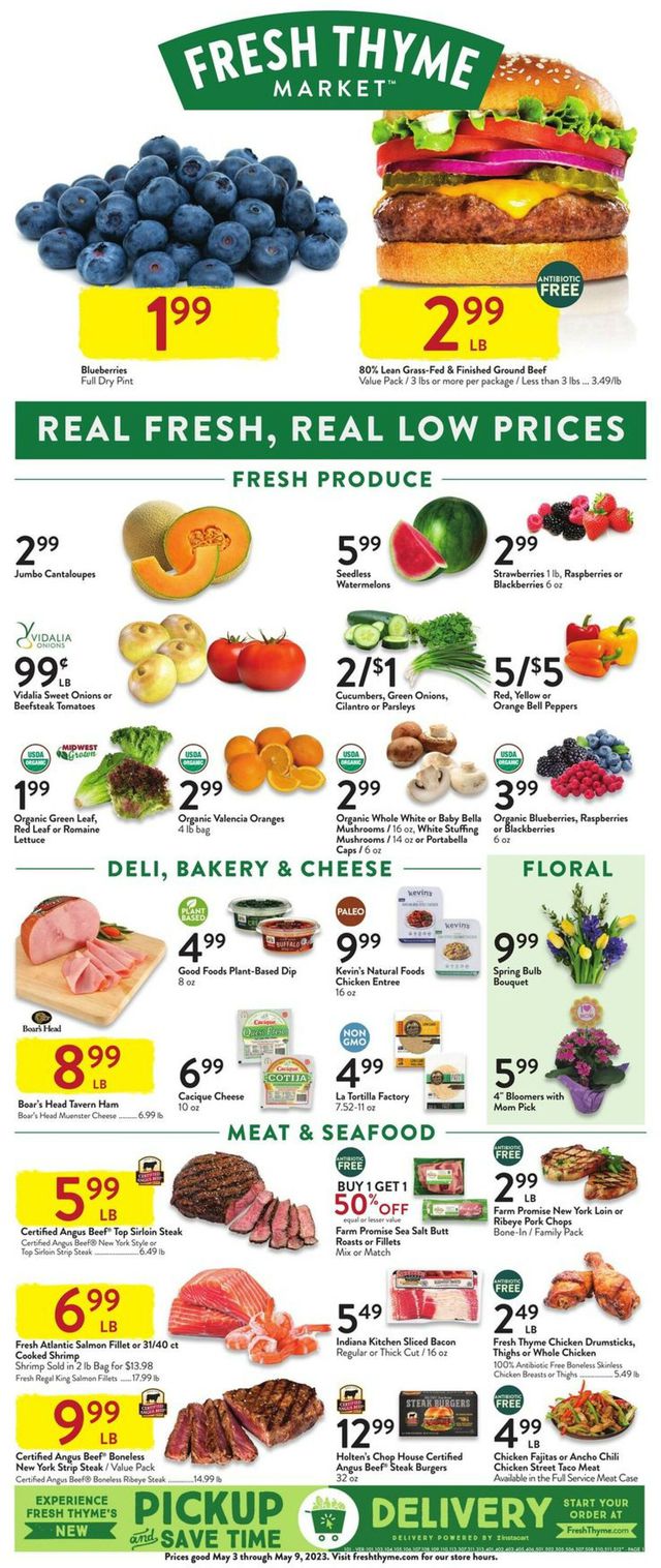 Fresh Thyme Ad from 05/03/2023