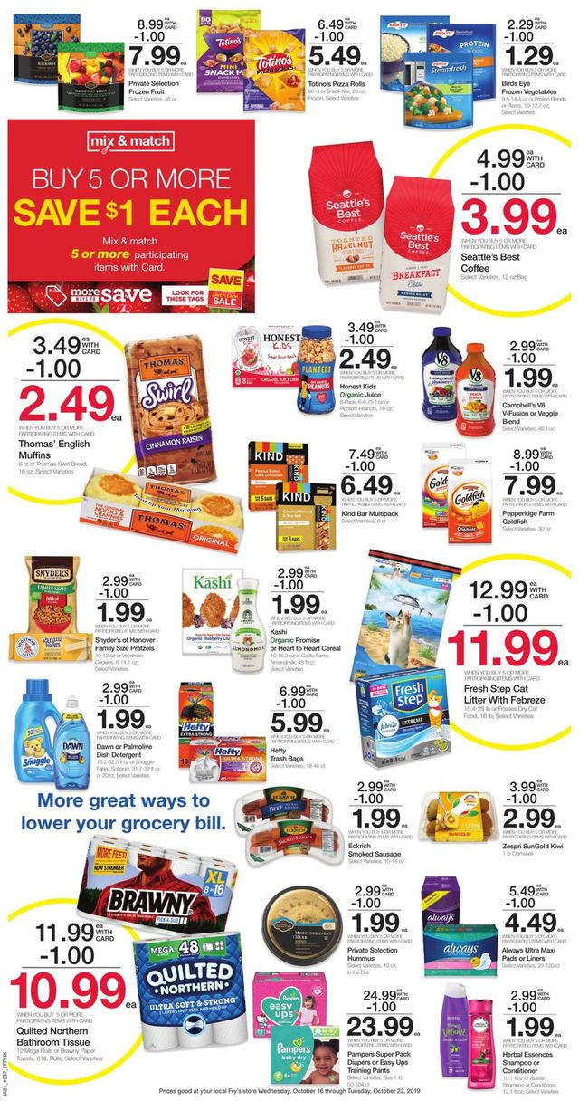 Fry’s Ad from 10/16/2019