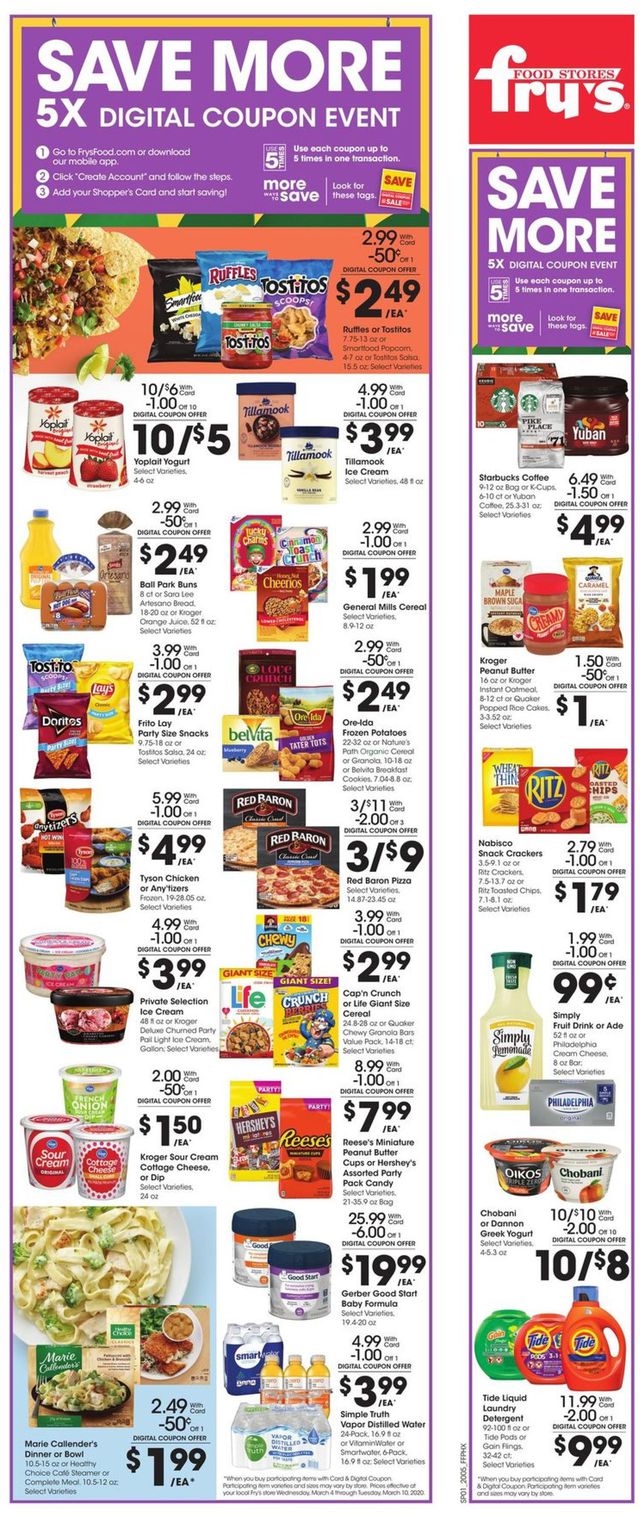 Fry’s Ad from 03/04/2020