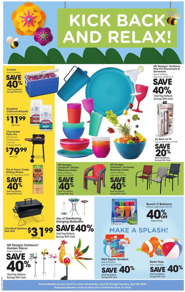 Fry’s Ad from 04/22/2020