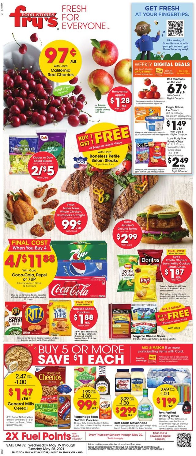 Fry’s Ad from 05/19/2021