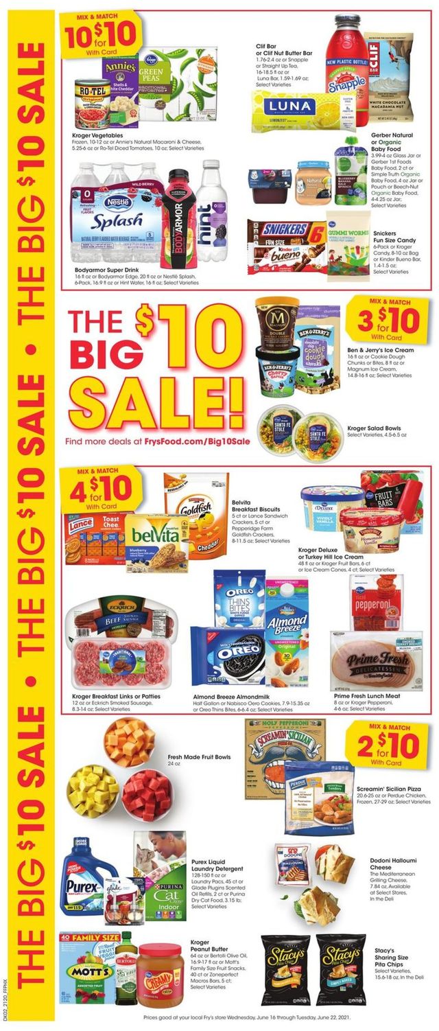 Fry’s Ad from 06/16/2021