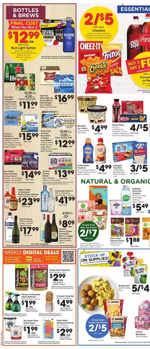 Fry’s Ad from 08/18/2021
