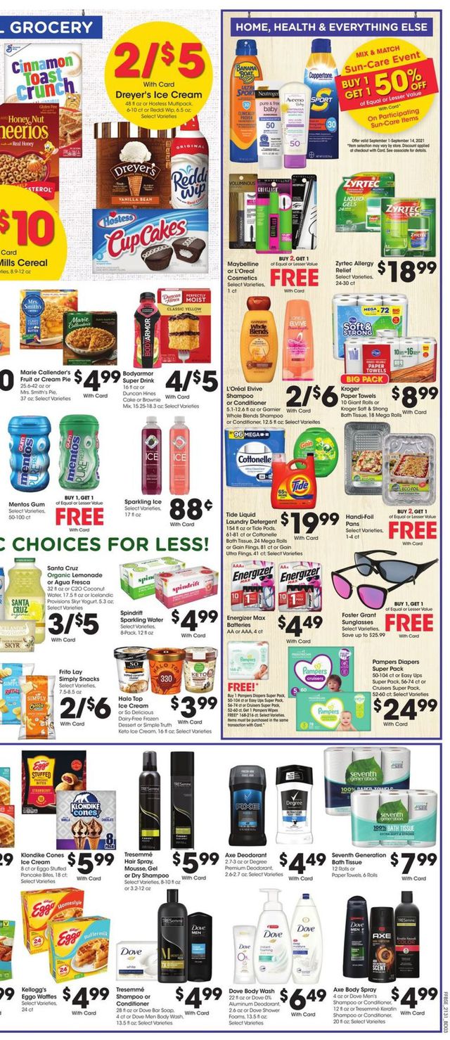 Fry’s Ad from 09/01/2021