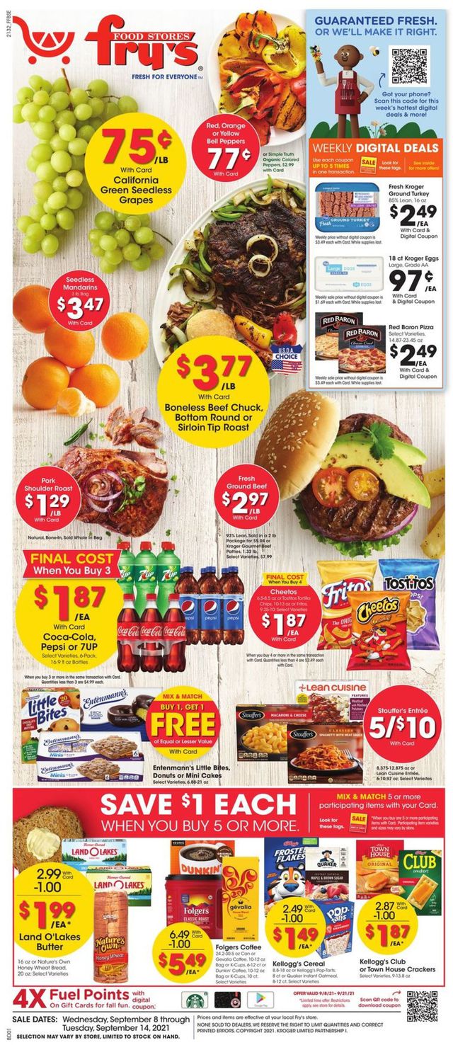 Fry’s Ad from 09/08/2021