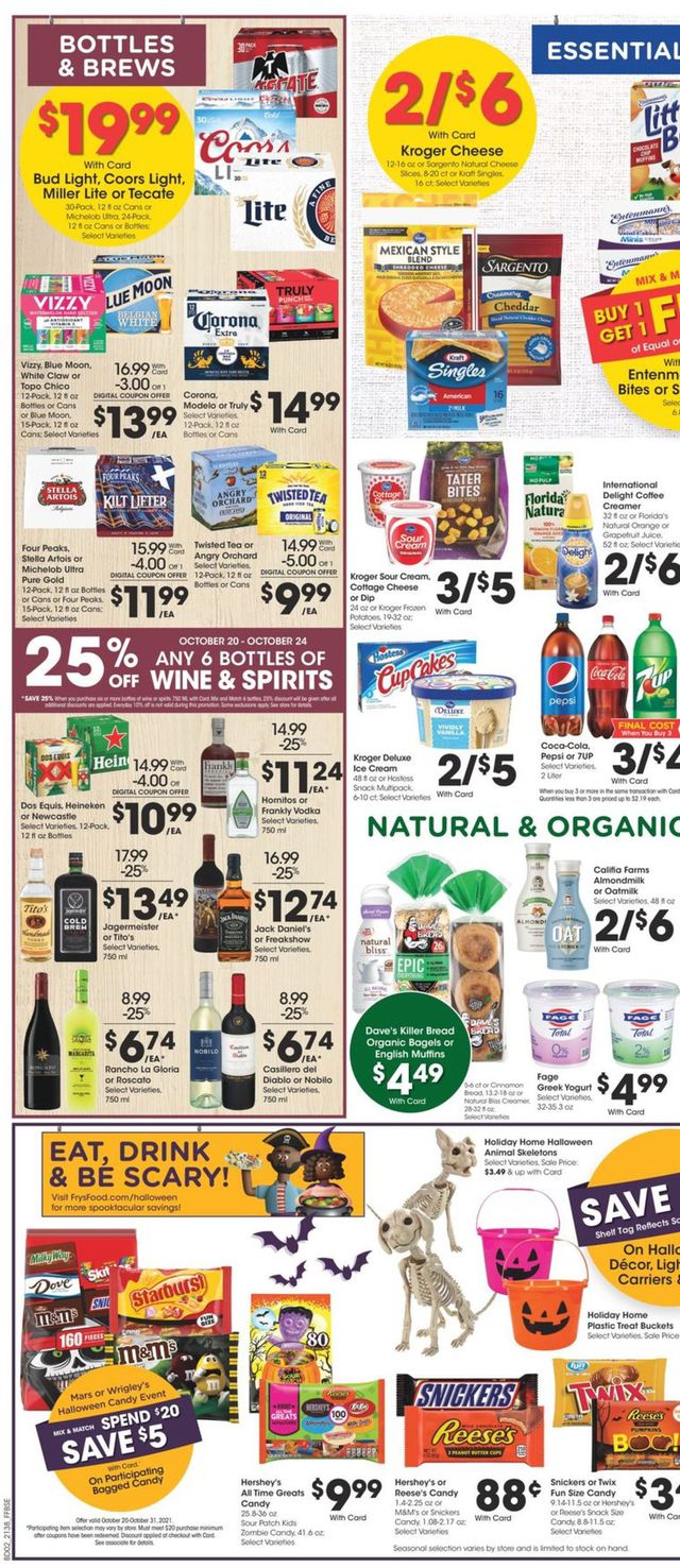 Fry’s Ad from 10/20/2021