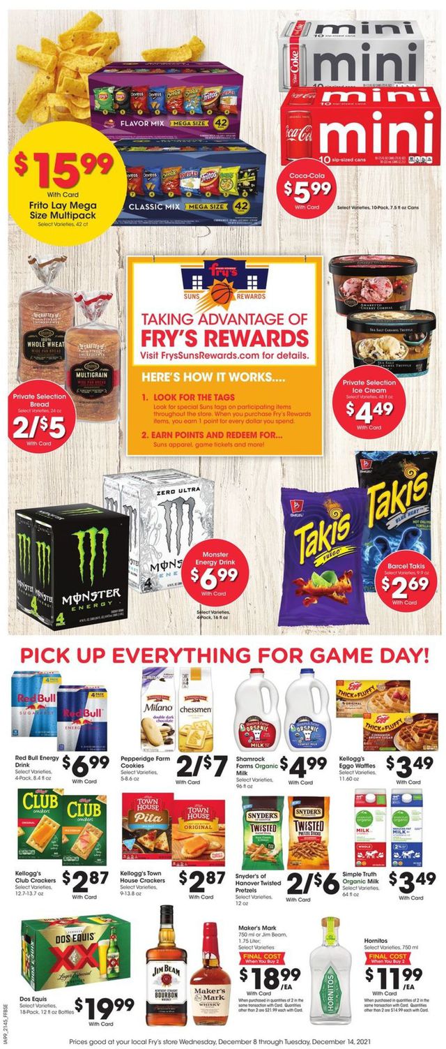 Fry’s Ad from 12/08/2021