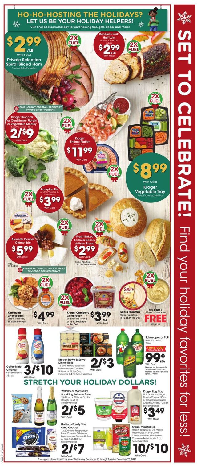Fry’s Ad from 12/15/2021