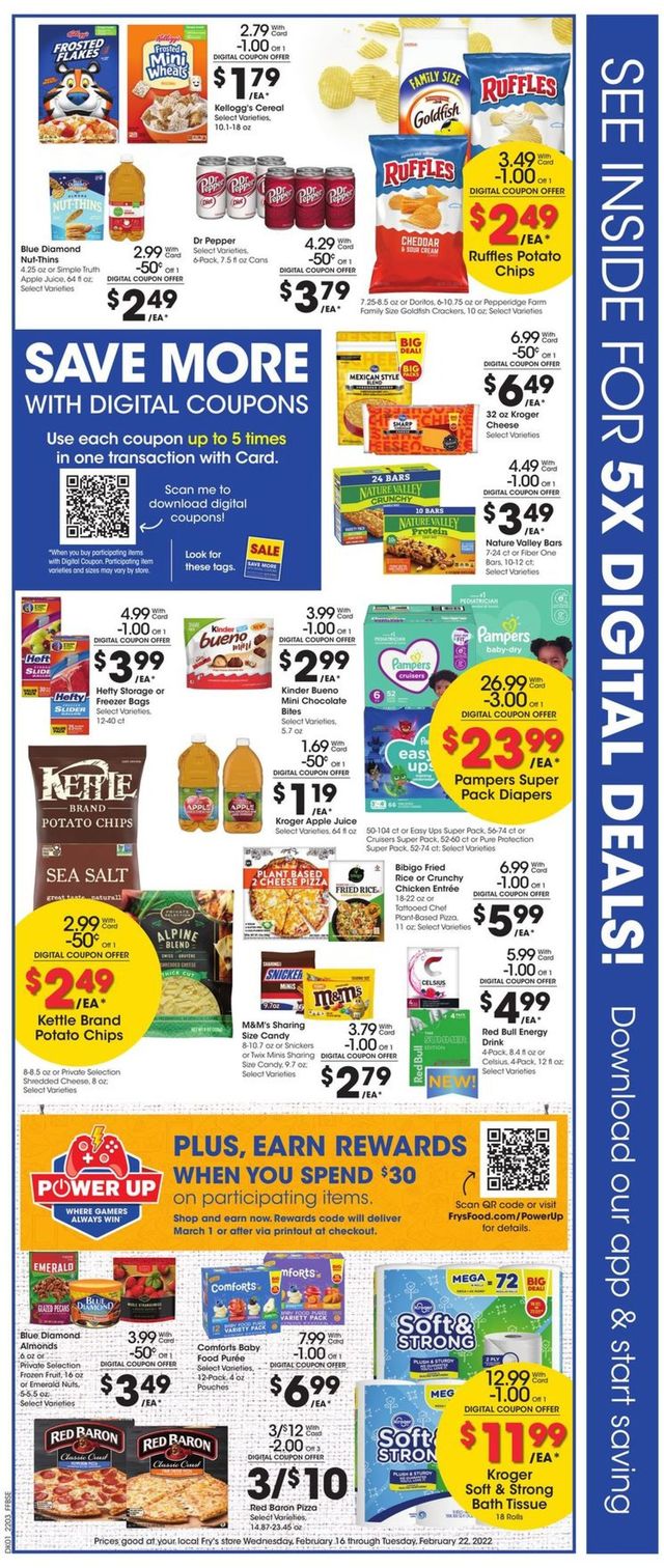 Fry’s Ad from 02/16/2022