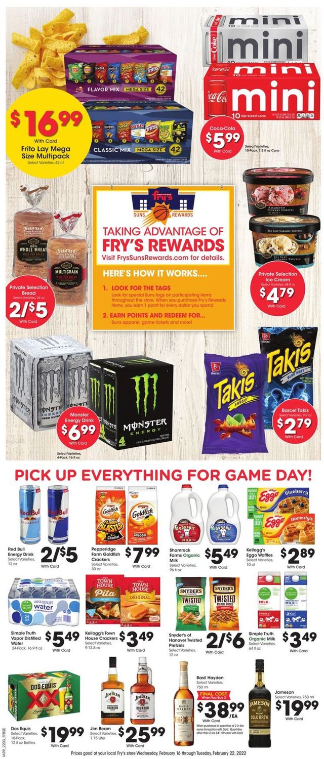 Fry’s Ad from 02/16/2022
