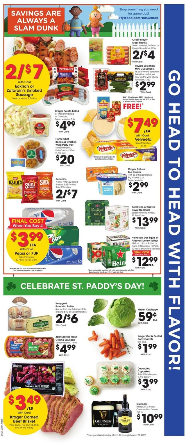 Fry’s Ad from 03/16/2022
