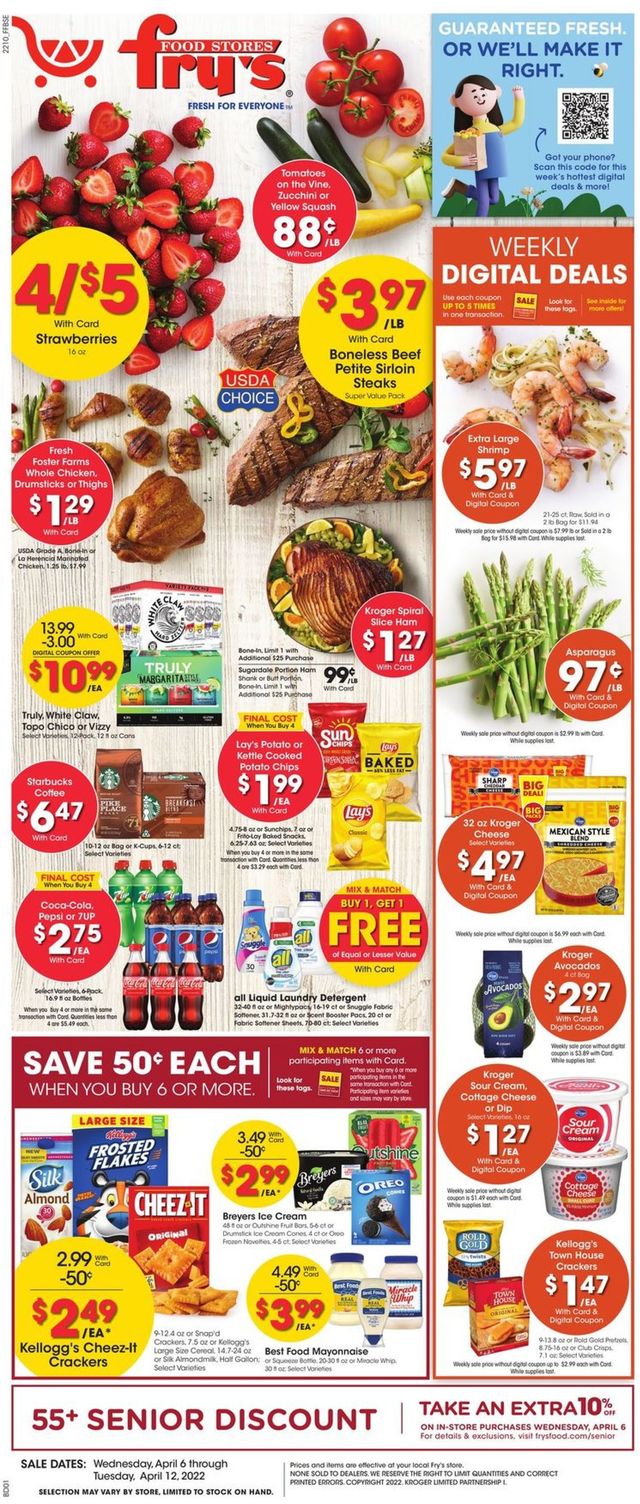 Fry’s Ad from 04/06/2022