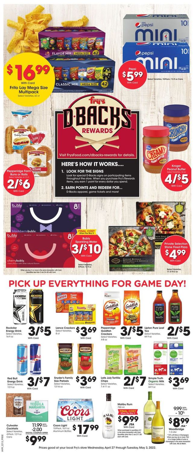 Fry’s Ad from 04/27/2022