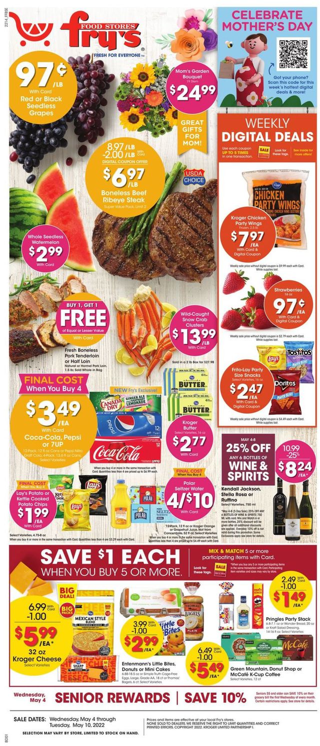 Fry’s Ad from 05/04/2022