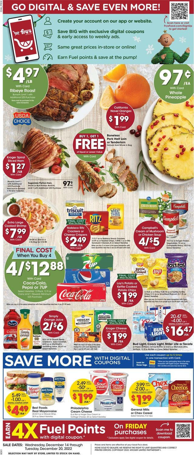 Fry’s Ad from 12/14/2022