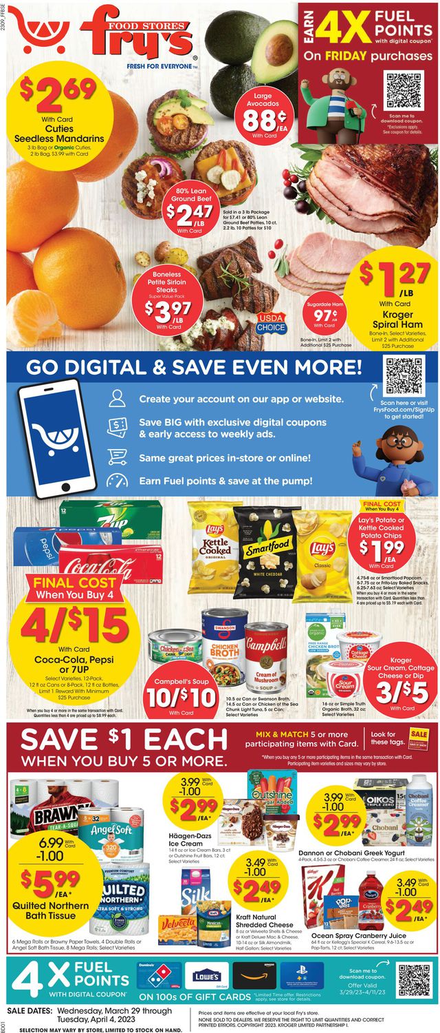 Fry’s Ad from 03/29/2023