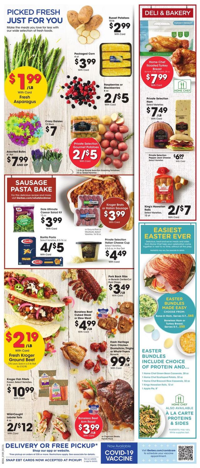 Gerbes Super Markets Ad from 03/31/2021