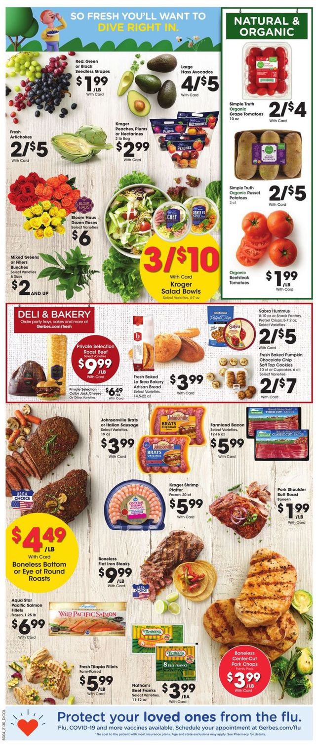 Gerbes Super Markets Ad from 08/25/2021