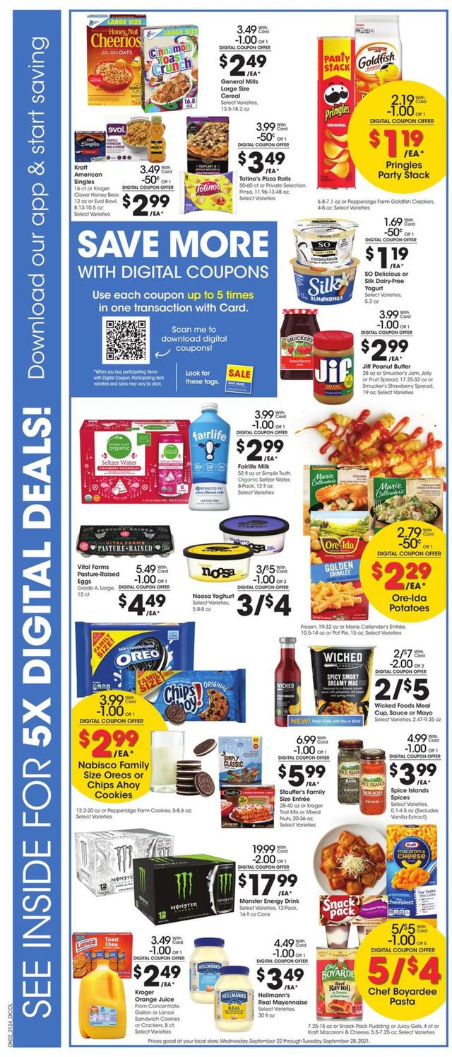 Gerbes Super Markets Ad from 09/22/2021
