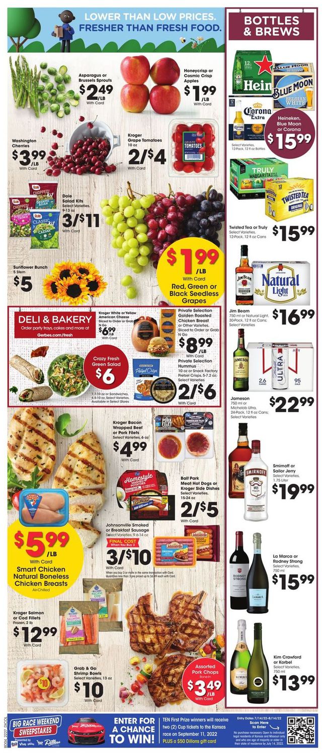 Gerbes Super Markets Ad from 08/03/2022