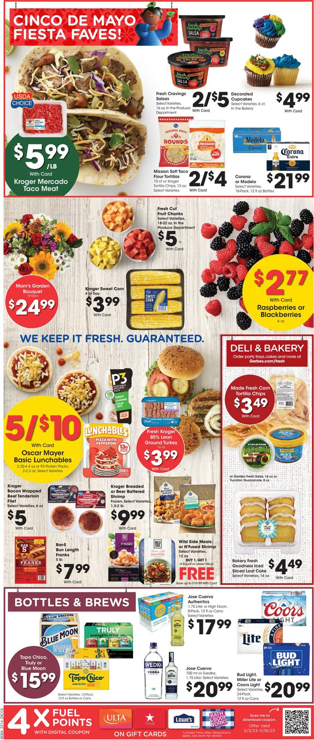 Gerbes Super Markets Ad from 05/03/2023