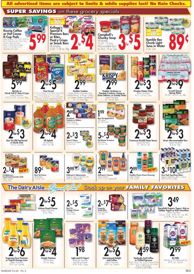 Gerrity's Supermarkets Ad from 09/06/2020