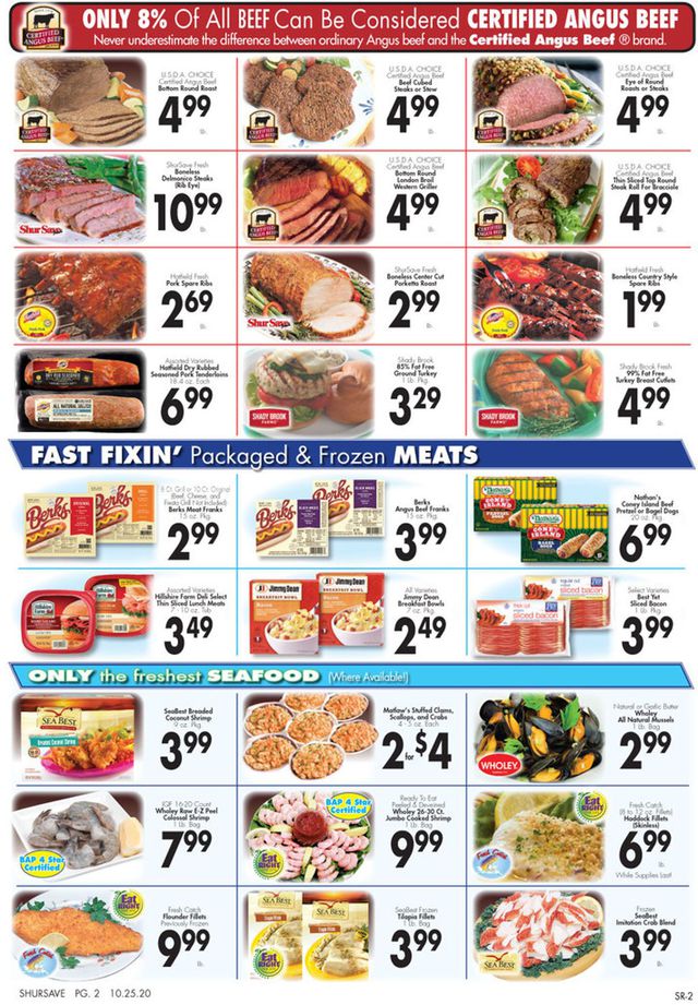 Gerrity's Supermarkets Ad from 10/25/2020