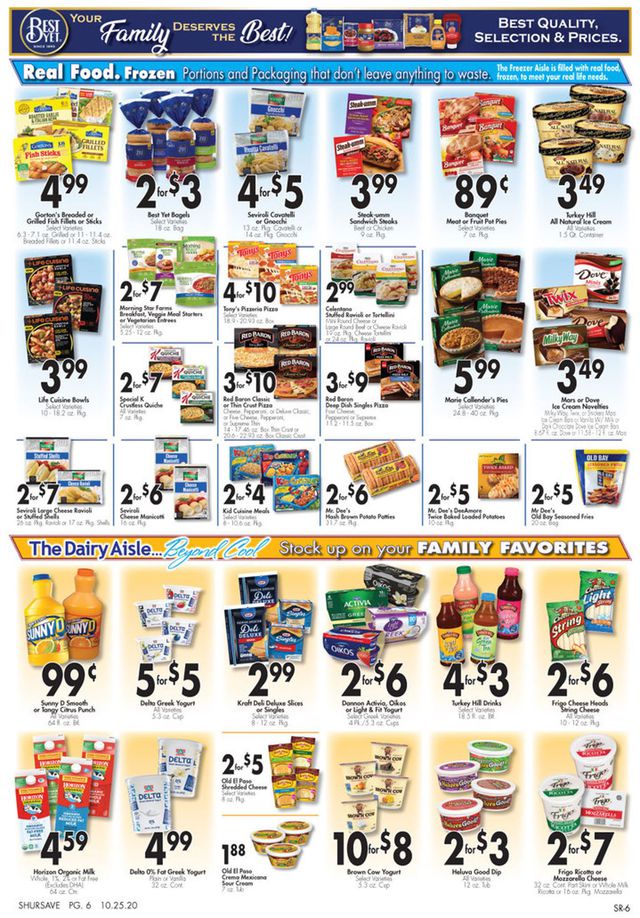 Gerrity's Supermarkets Ad from 10/25/2020