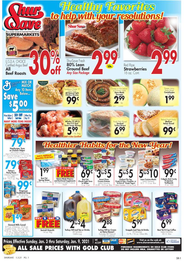 Gerrity's Supermarkets Ad from 01/03/2021