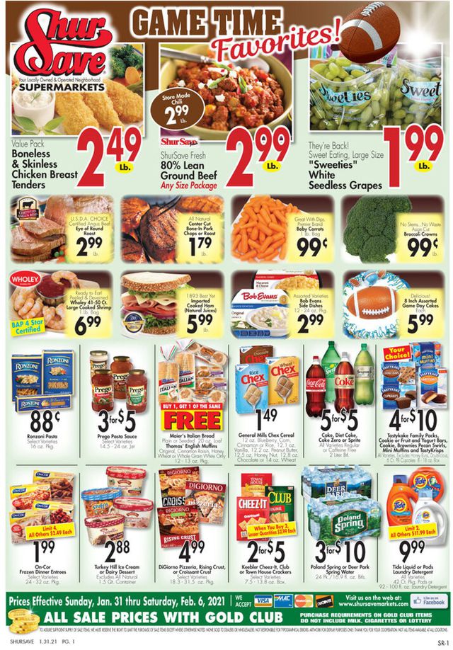 Gerrity's Supermarkets Ad from 01/31/2021
