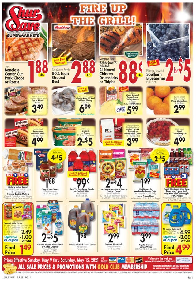 Gerrity's Supermarkets Ad from 05/09/2021