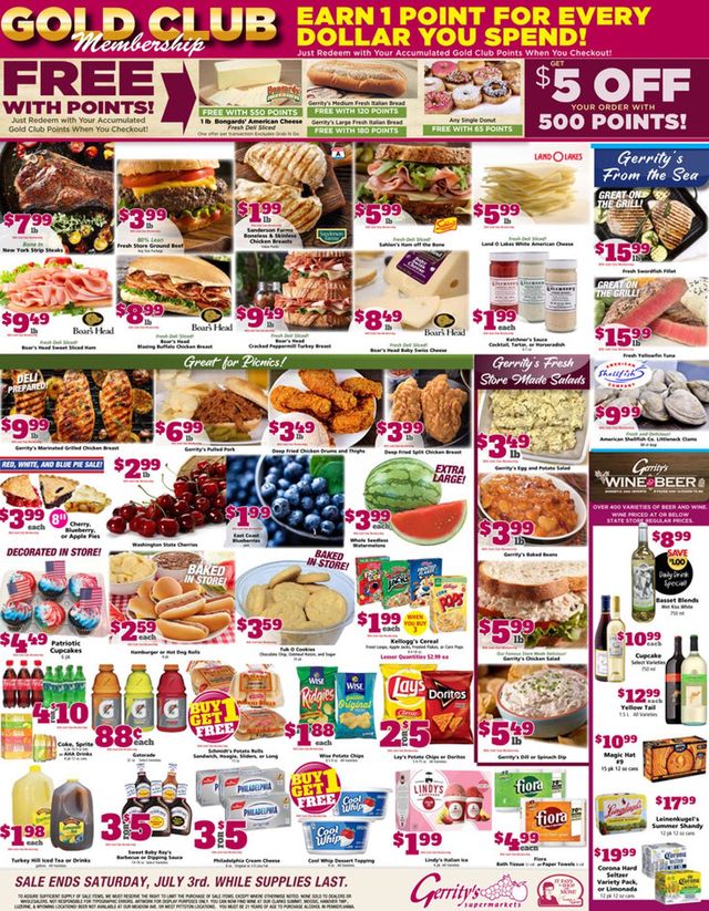 Gerrity's Supermarkets Ad from 06/27/2021