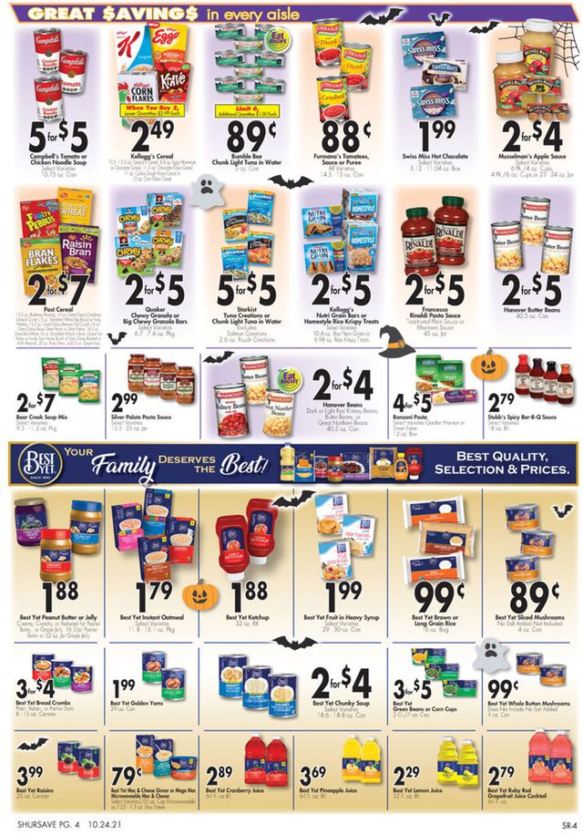Gerrity's Supermarkets Ad from 10/24/2021