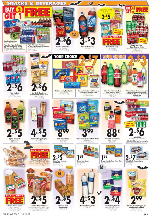 Gerrity's Supermarkets Ad from 10/24/2021