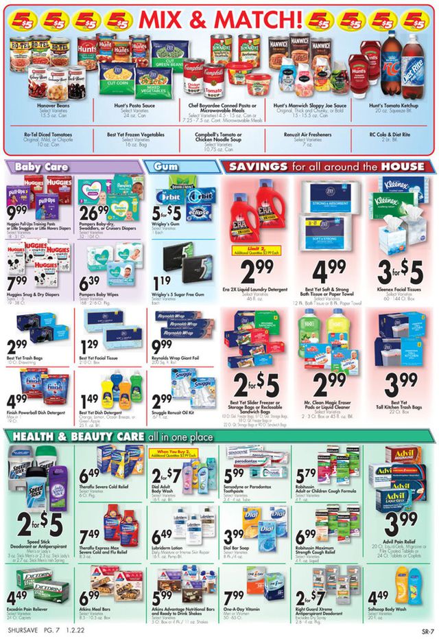Gerrity's Supermarkets Ad from 01/02/2022