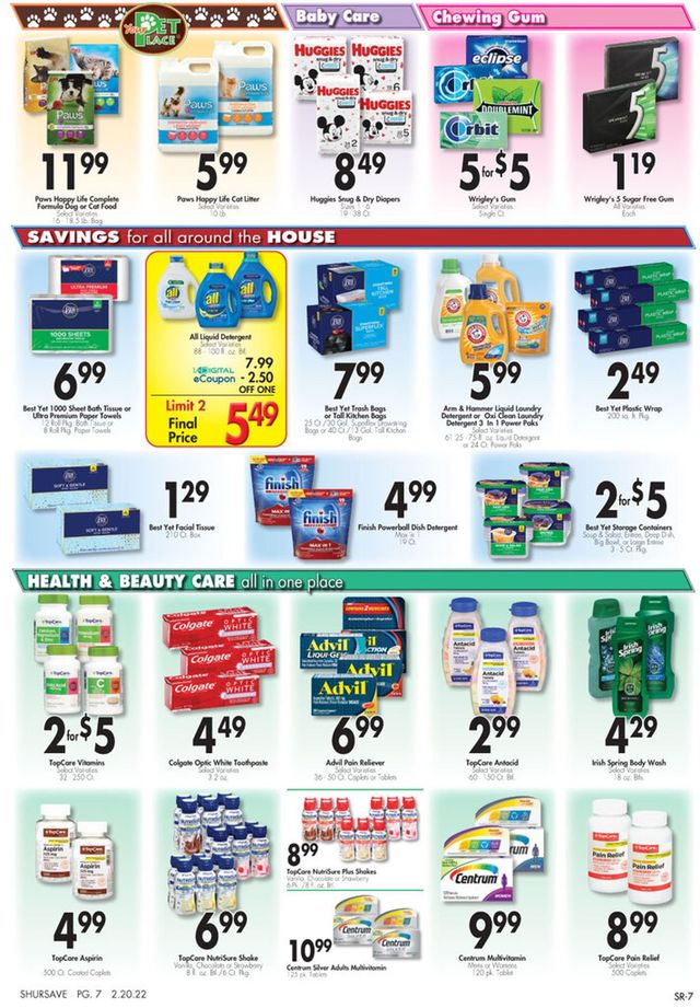 Gerrity's Supermarkets Ad from 02/20/2022