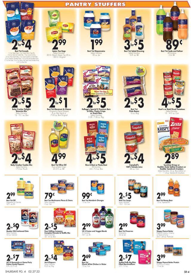 Gerrity's Supermarkets Ad from 02/27/2022