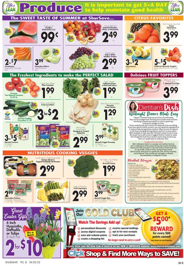Gerrity's Supermarkets Ad from 04/03/2022