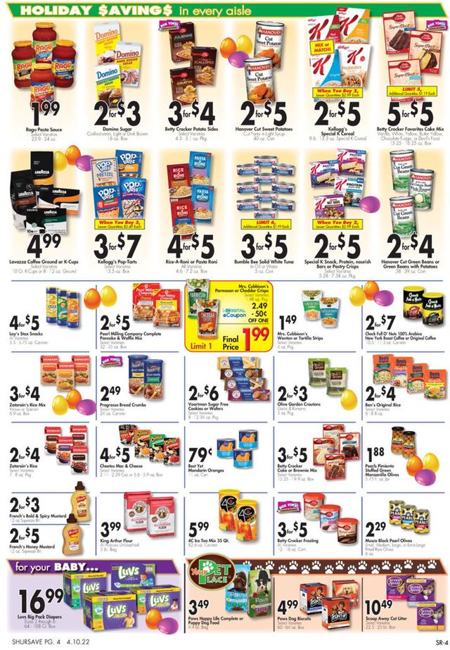 Gerrity's Supermarkets Ad from 04/10/2022