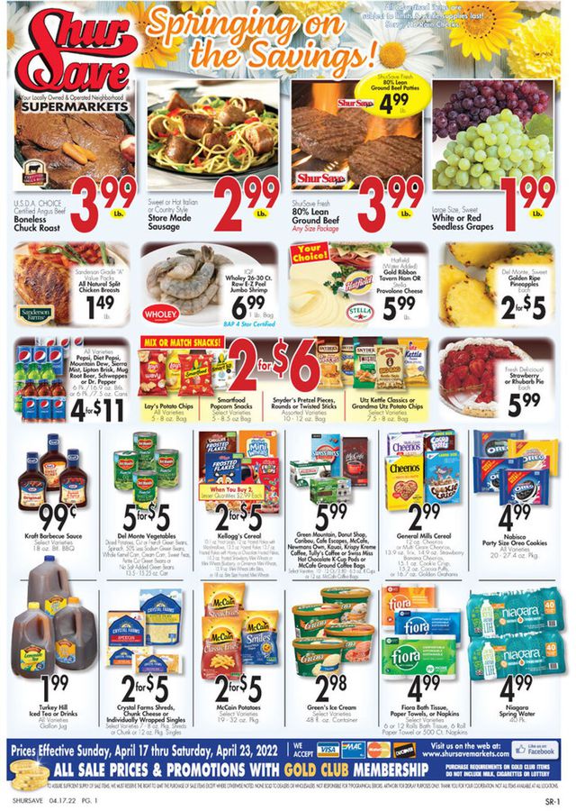 Gerrity's Supermarkets Ad from 04/17/2022