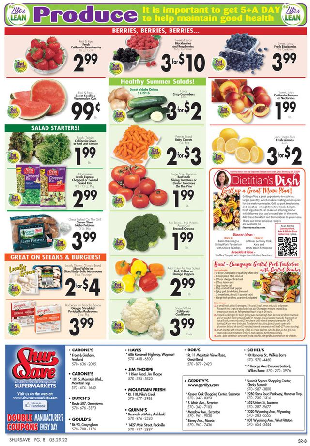 Gerrity's Supermarkets Ad from 05/29/2022