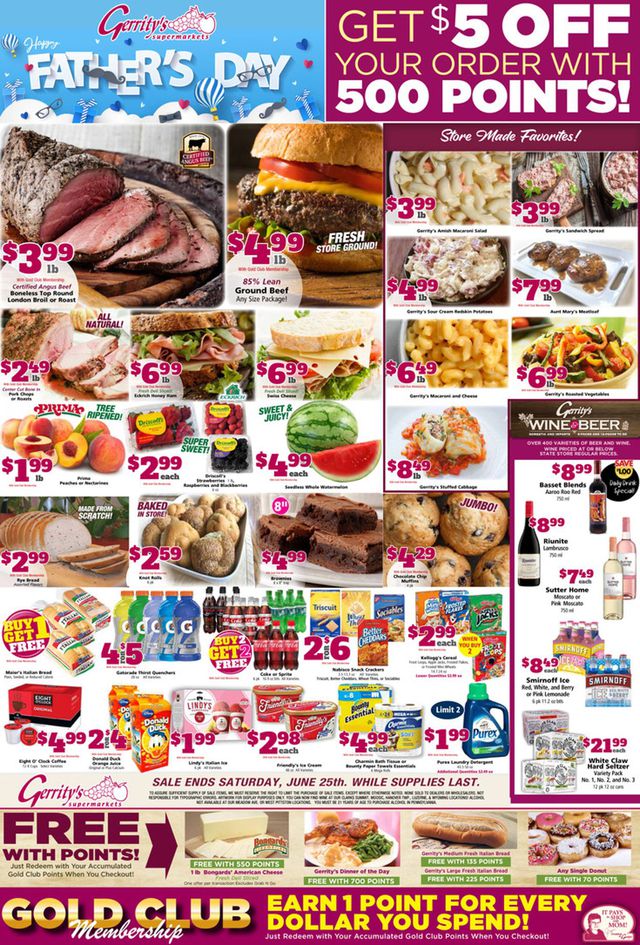 Gerrity's Supermarkets Ad from 06/19/2022