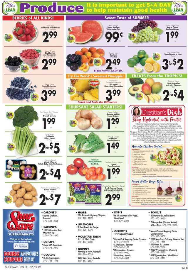 Gerrity's Supermarkets Ad from 07/03/2022