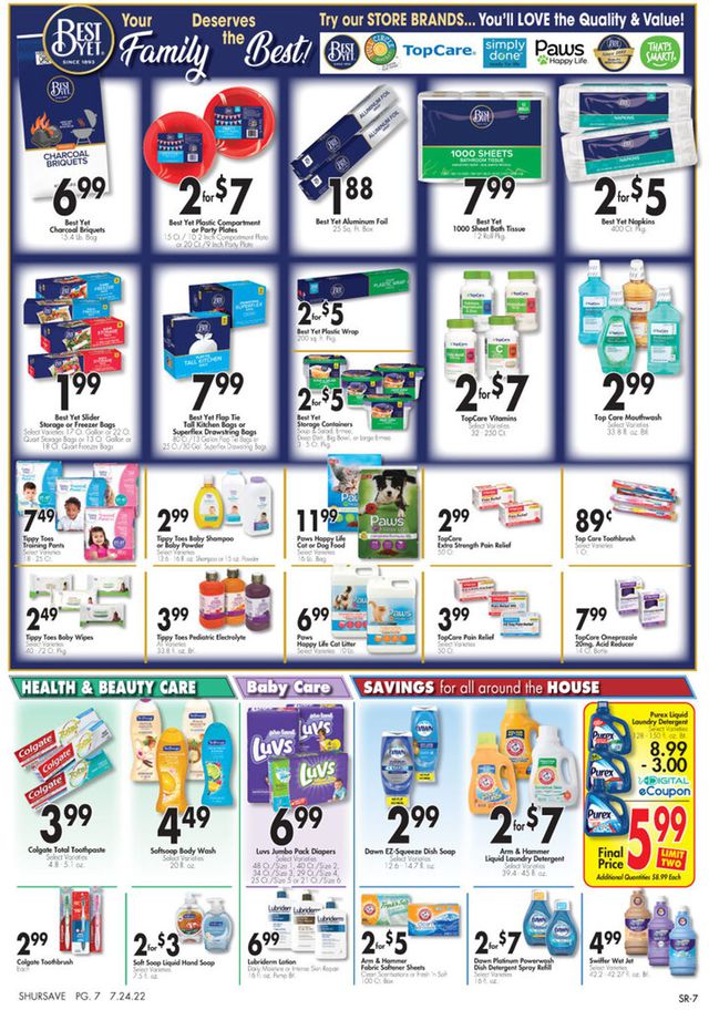 Gerrity's Supermarkets Ad from 07/24/2022