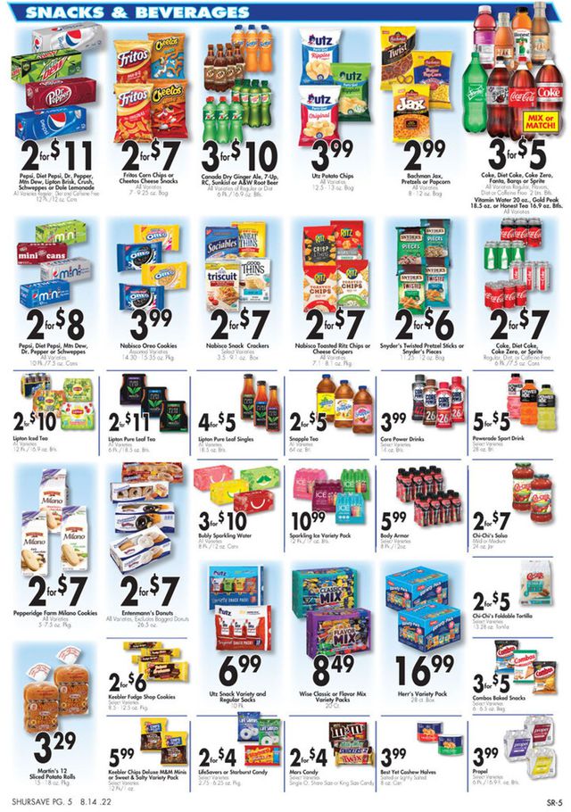 Gerrity's Supermarkets Ad from 08/14/2022