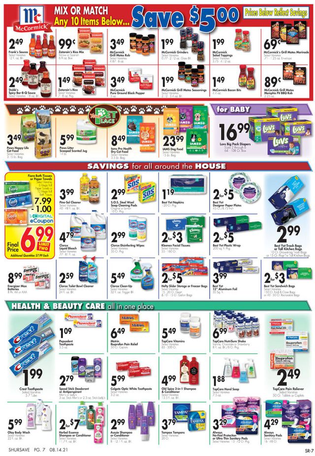 Gerrity's Supermarkets Ad from 08/14/2022
