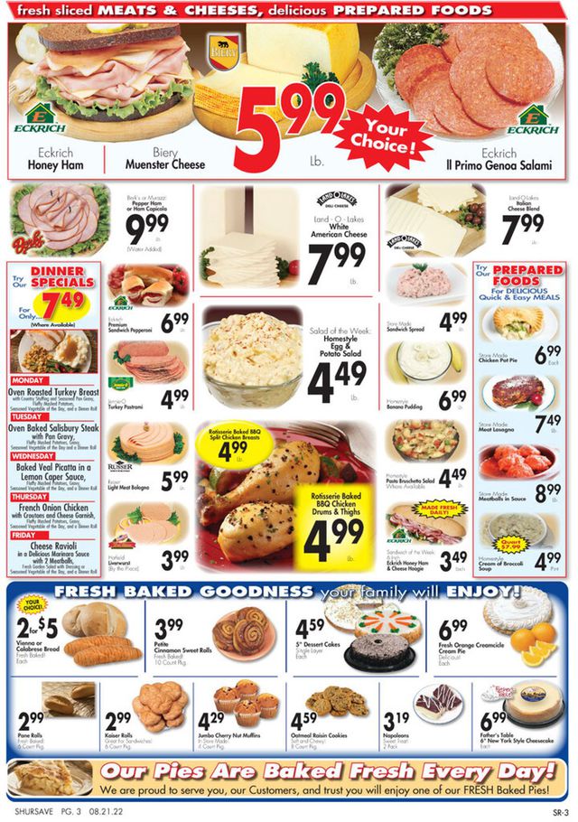 Gerrity's Supermarkets Ad from 08/21/2022
